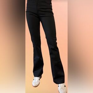 Express Elegant Black Boot High Rise pants